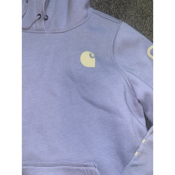 Carhartt women’s small Lilac hoodie - Picture 2 of 2